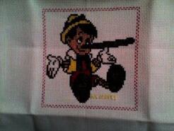 Cross stitch square for Daire H's quilt