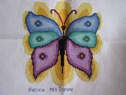Cross stitch square for Kayley L's quilt