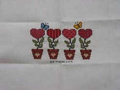 Cross stitch square for Kayley L's quilt