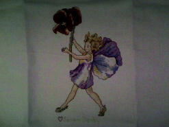 Cross stitch square for Clarice P's quilt