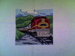 Cross stitch square for Alexanda H's quilt