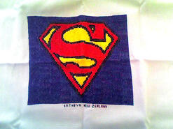 Cross stitch square for Dylan A's quilt