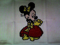 Cross stitch square for Esmae L's quilt