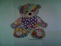 Cross stitch square for Abbey S's quilt