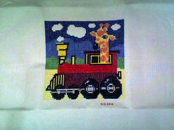 Cross stitch square for Aidan S's quilt