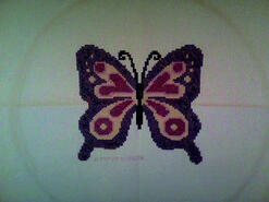 Cross stitch square for Abigail H's quilt