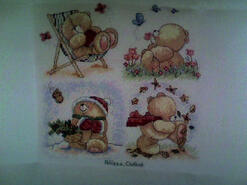 Cross stitch square for Ellisha H's quilt