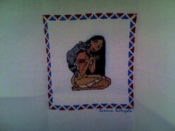 Cross stitch square for Angel S's quilt
