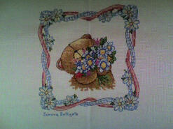 Cross stitch square for Ellisha H's quilt