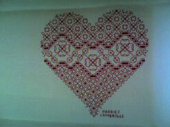 Cross stitch square for Freya F's quilt