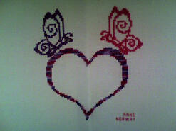 Cross stitch square for Freya F's quilt