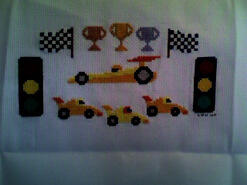 Cross stitch square for Caiden G's quilt