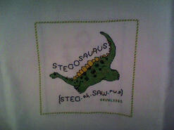 Cross stitch square for Sam V's quilt