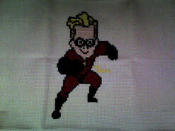 Cross stitch square for Jayden W's quilt