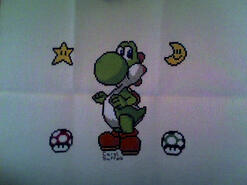 Cross stitch square for Jayden W's quilt