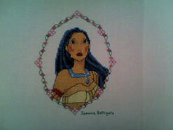 Cross stitch square for Annabelle F's quilt