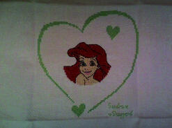 Cross stitch square for Annabelle F's quilt