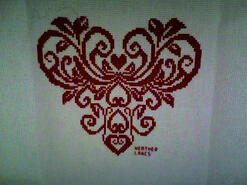 Cross stitch square for Laila H's quilt