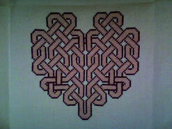 Cross stitch square for Laila H's quilt