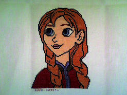 Cross stitch square for Demi-Leigh M's quilt