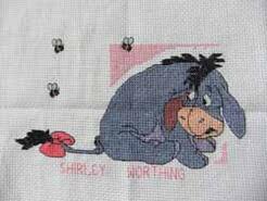 Cross stitch square for Thomas B's quilt