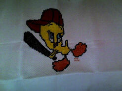 Cross stitch square for Rhys M's quilt