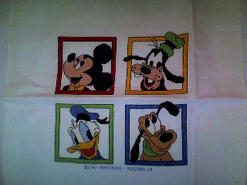 Cross stitch square for Lincoln R's quilt