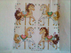Cross stitch square for Charlotte S's quilt