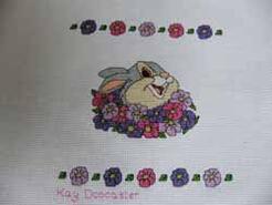 Cross stitch square for Hannah B's quilt