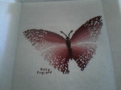 Cross stitch square for Evie D's quilt
