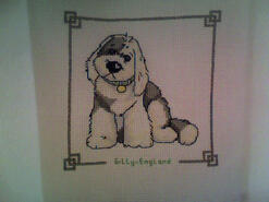 Cross stitch square for Jamie S's quilt