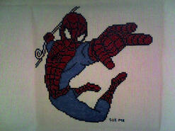 Cross stitch square for Taylor K's quilt