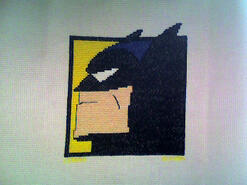 Cross stitch square for Taylor K's quilt