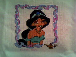 Cross stitch square for Hollie F's quilt