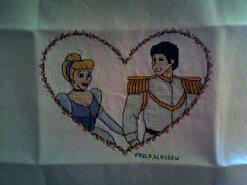 Cross stitch square for Hollie F's quilt