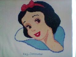 Cross stitch square for Hollie F's quilt
