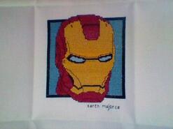 Cross stitch square for Fenton C's quilt