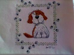 Cross stitch square for Ellie Mae P's quilt