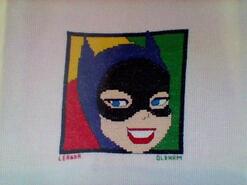 Cross stitch square for George G's quilt