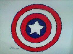 Cross stitch square for Kylan B's quilt