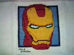 Cross stitch square for Kylan B's quilt