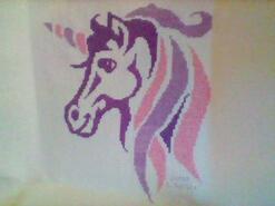 Cross stitch square for Ryley M's quilt