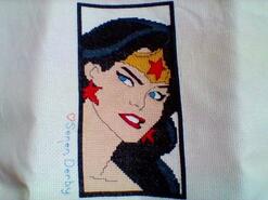 Cross stitch square for Logan B's quilt