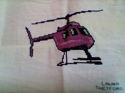 Cross stitch square for (No deadline) Various's quilt