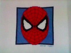 Cross stitch square for Alexander's quilt