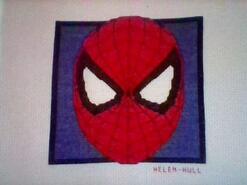 Cross stitch square for Charlie M's quilt