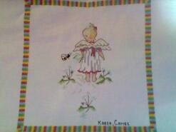 Cross stitch square for Abigail S's quilt