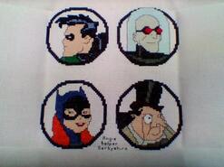 Cross stitch square for Charlie M's quilt