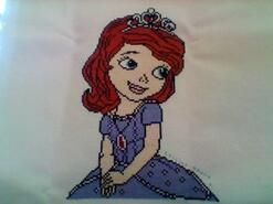 Cross stitch square for Dakota-Marie's quilt