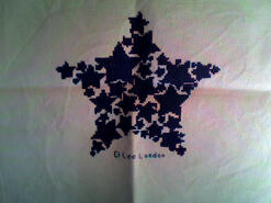 Cross stitch square for James H's quilt
